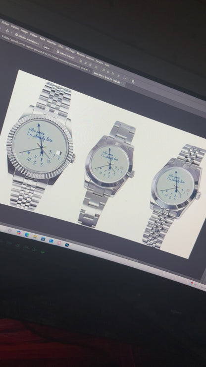 Montre 100 % Personnalisé